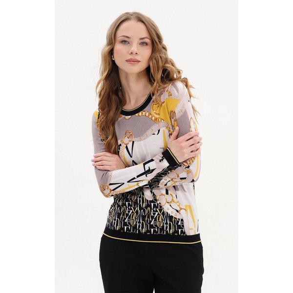 Passioni Strickpullover aus Strick im Mustermix