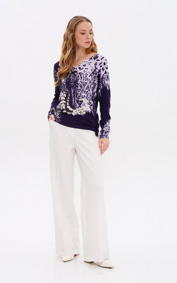 Passioni Strickpullover im Paisley Mustermix – Bild 2 von 3