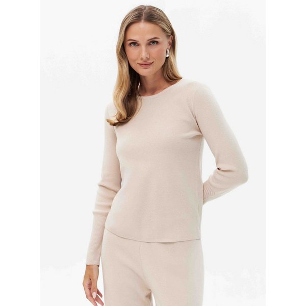 Passioni Strickpullover mit Rundhalsausschnitt