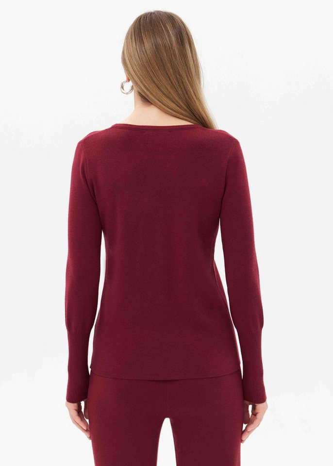 Passioni Strickpullover mit Rundhalsausschnitt – Bild 4 von 5