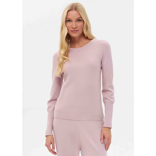 Passioni Strickpullover mit Rundhalsausschnitt