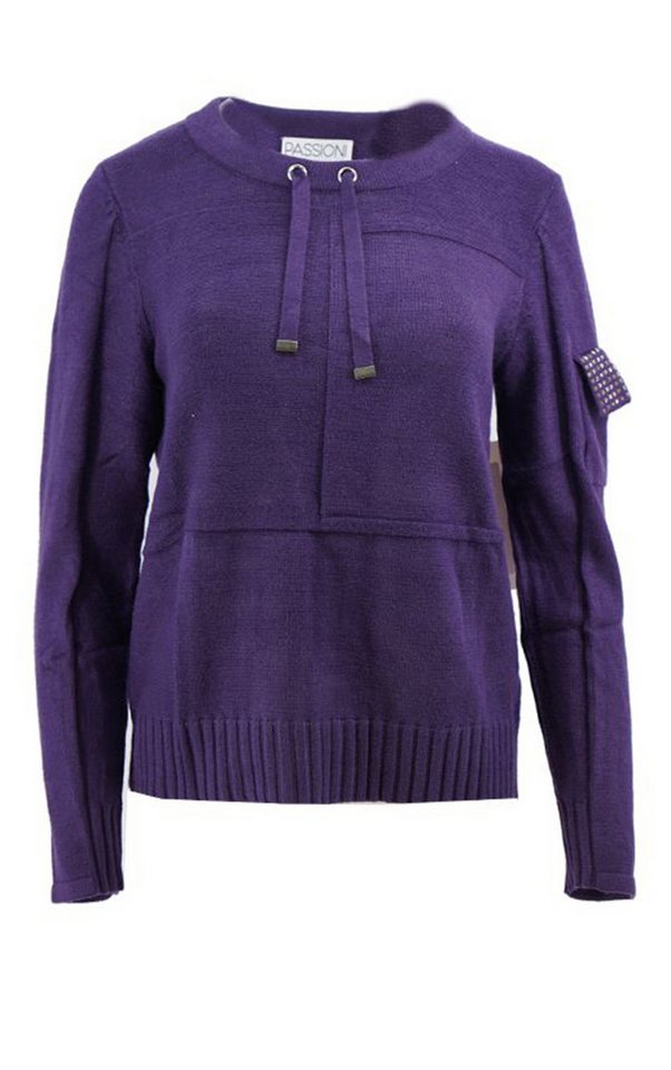 Passioni Strickpullover mit Taschendetail – Bild 3 von 3