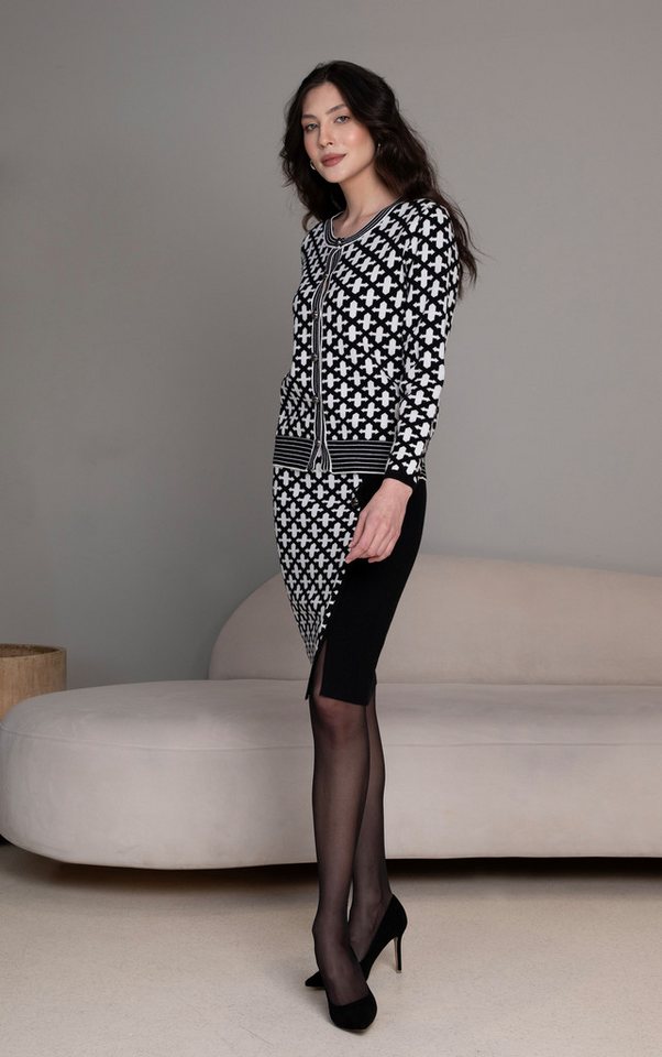 Passioni Strickrock mit geometrischem Muster – Bild 2 von 5