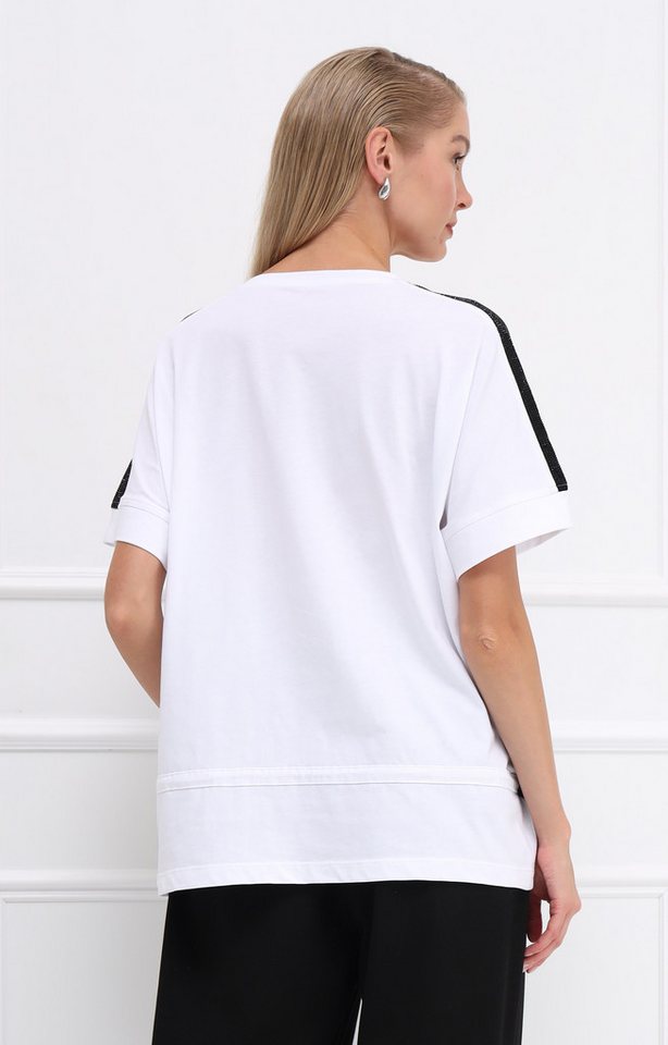 Passioni T-Shirt mit Strasssteinen – Bild 3 von 5