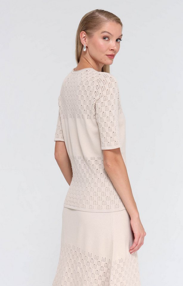 Passioni T-Shirt mit Strukturmuster – Bild 3 von 5