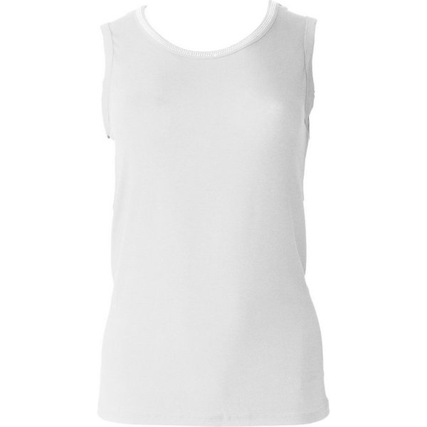 Passioni Tanktop mit Glitzersteinen