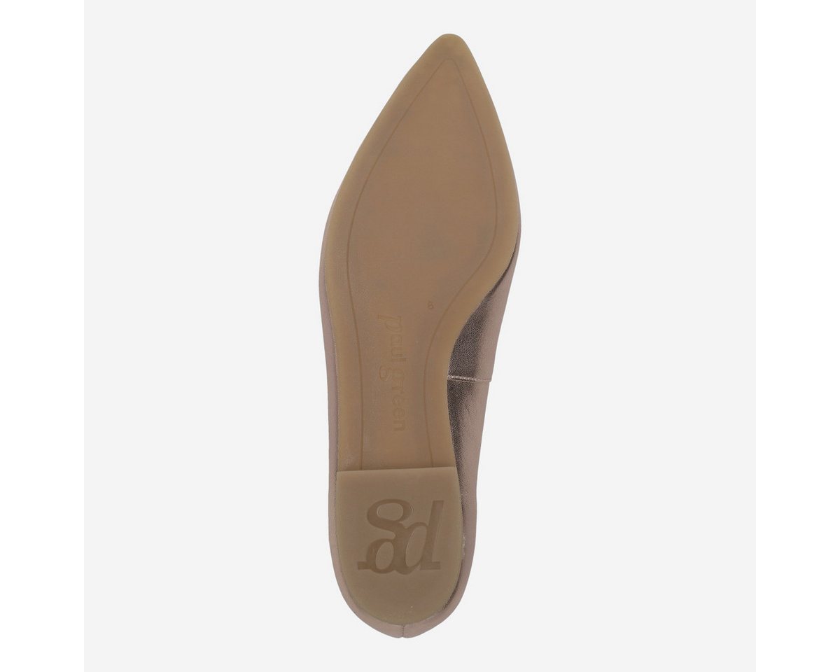 Paul Green Paul Green 3792-147, Ballerina, Beige, metallik, Damen Ballerina – Bild 4 von 5