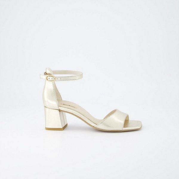 Paul Green Paul Green 6140-037, Sandaletten, Gold, Damen Sandalette