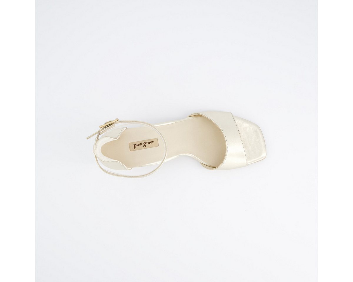 Paul Green Paul Green 6140-037, Sandaletten, Gold, Damen Sandalette – Bild 3 von 5