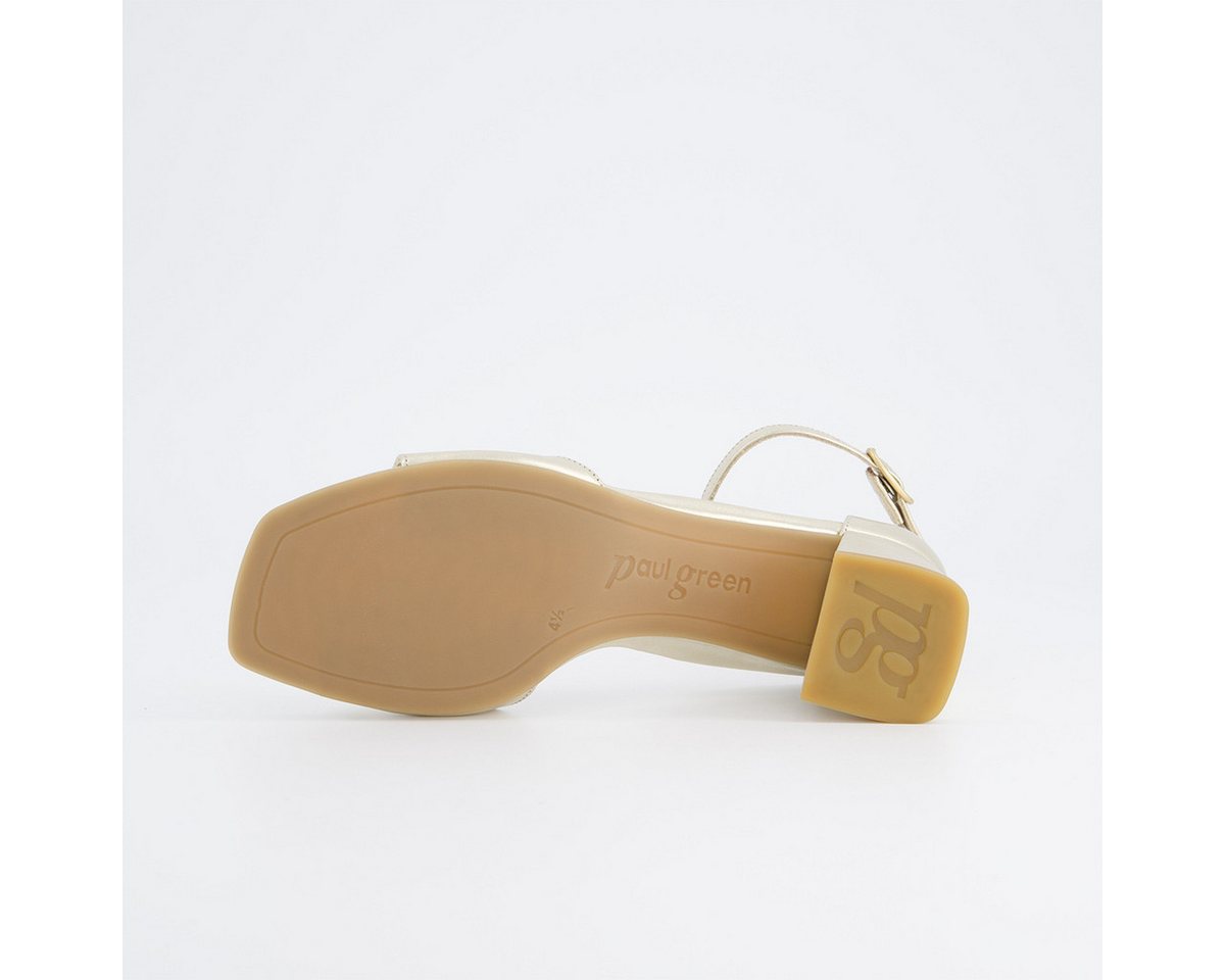 Paul Green Paul Green 6140-037, Sandaletten, Gold, Damen Sandalette – Bild 4 von 5