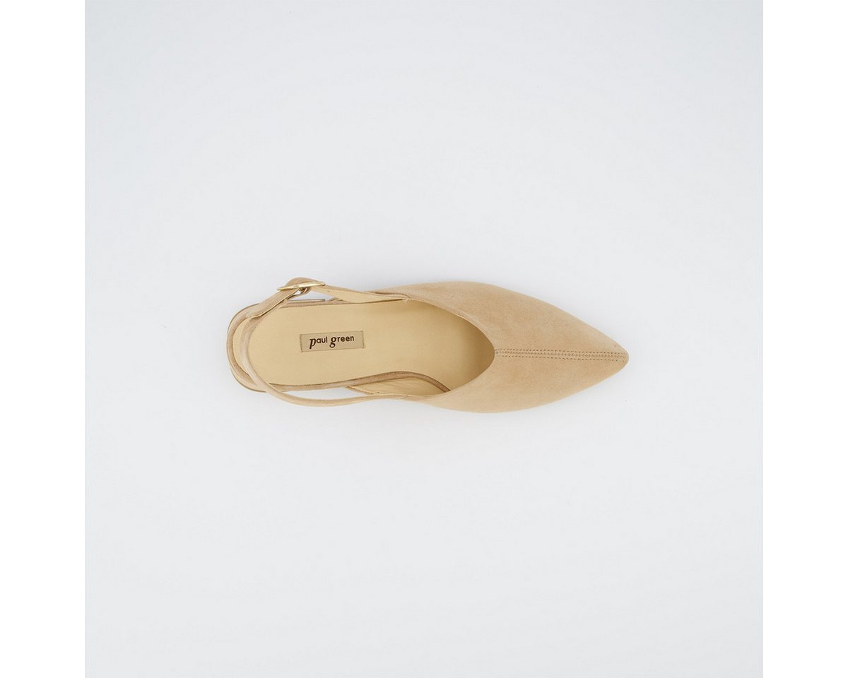 Paul Green Paul Green 6163-017, Peeptoes & Slingpumps, Beige, Damen Peeptoepumps – Bild 3 von 5