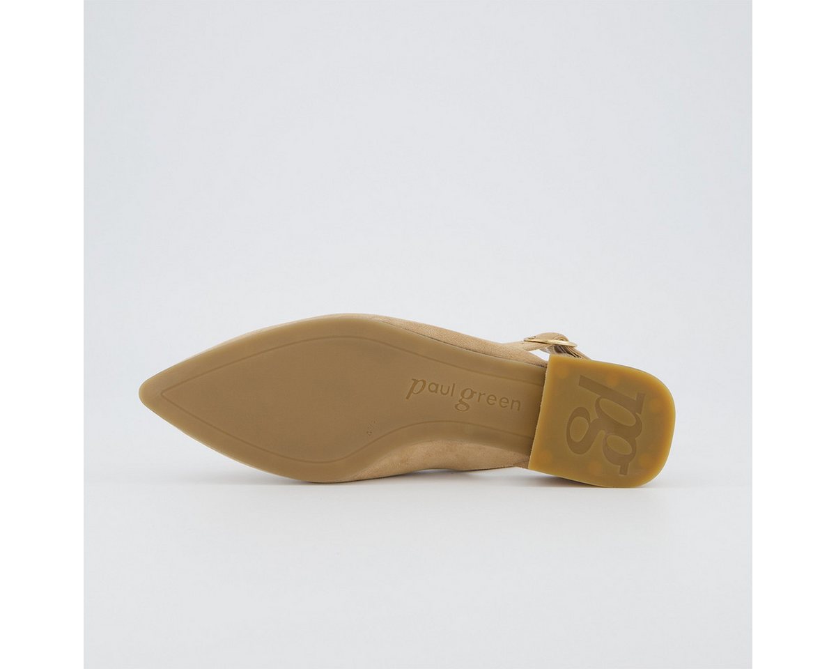 Paul Green Paul Green 6163-017, Peeptoes & Slingpumps, Beige, Damen Peeptoepumps – Bild 4 von 5