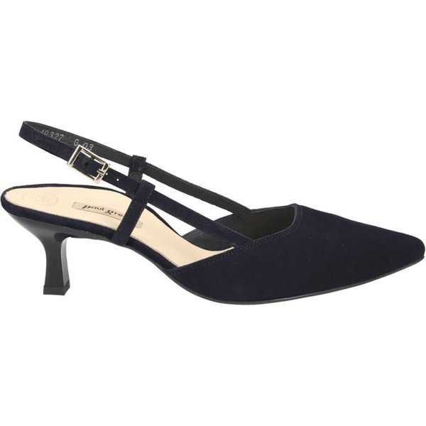 Paul Green Paul Green 7992-033, Peeptoes & Slingpumps, Blau, Damen Peeptoepumps