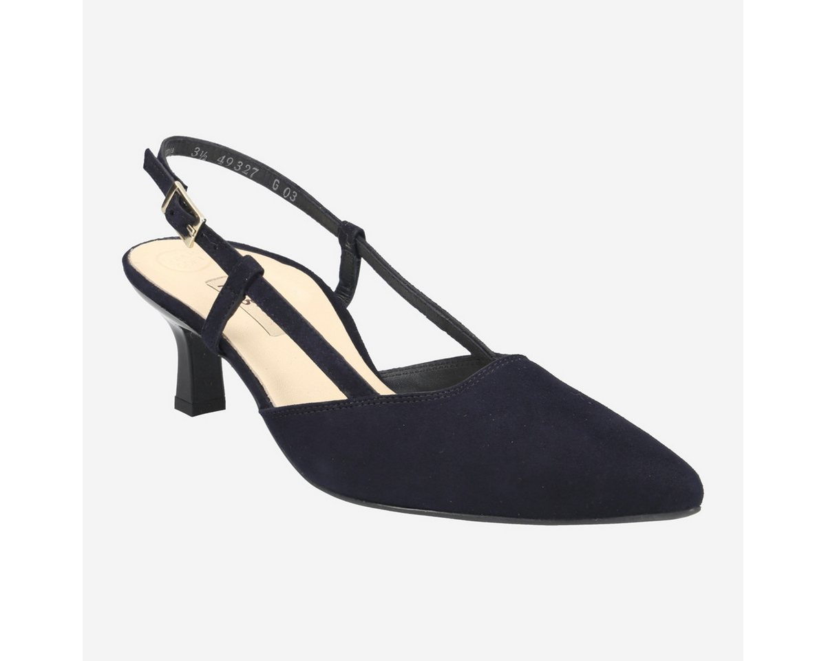 Paul Green Paul Green 7992-033, Peeptoes & Slingpumps, Blau, Damen Peeptoepumps – Bild 2 von 5