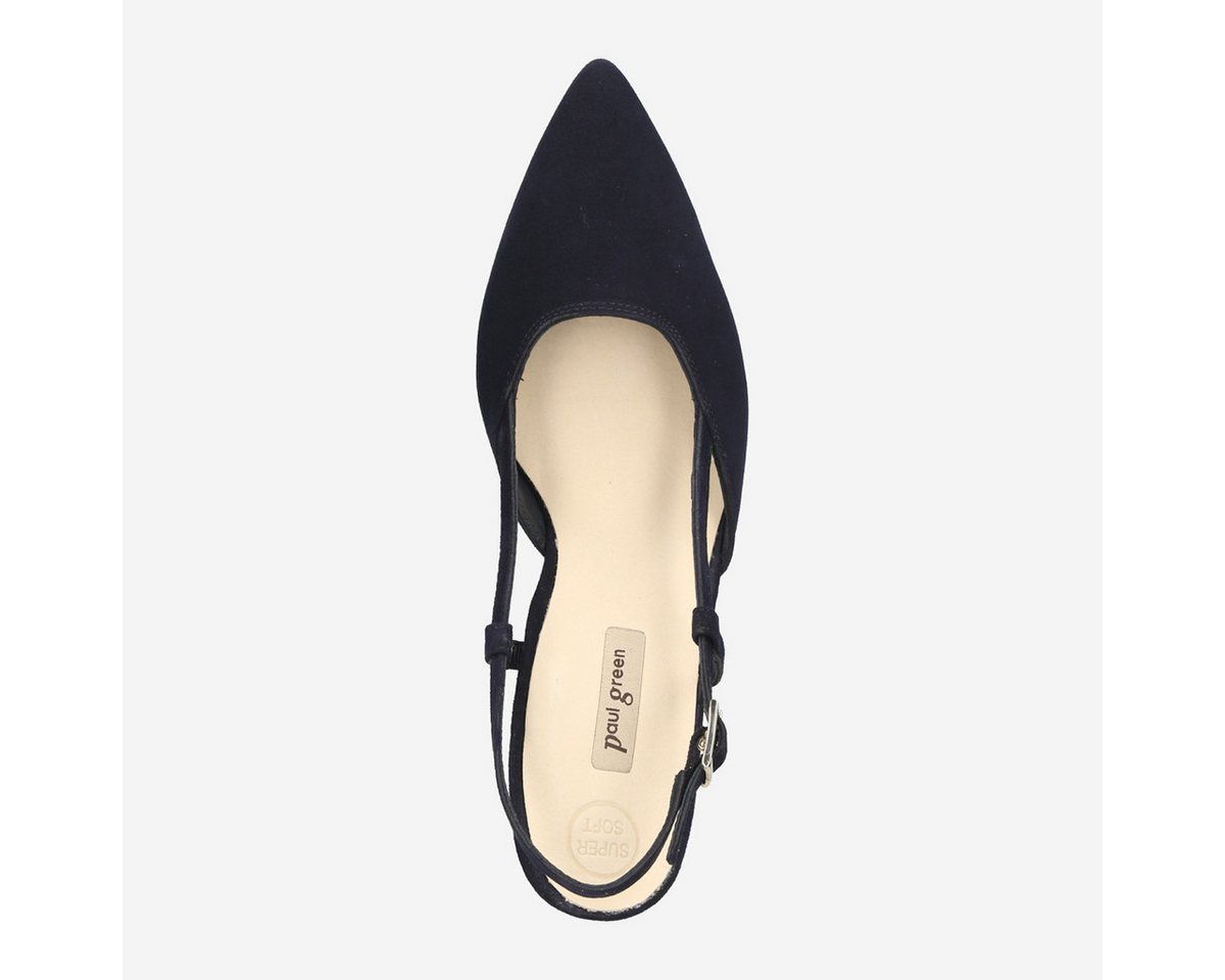 Paul Green Paul Green 7992-033, Peeptoes & Slingpumps, Blau, Damen Peeptoepumps – Bild 3 von 5