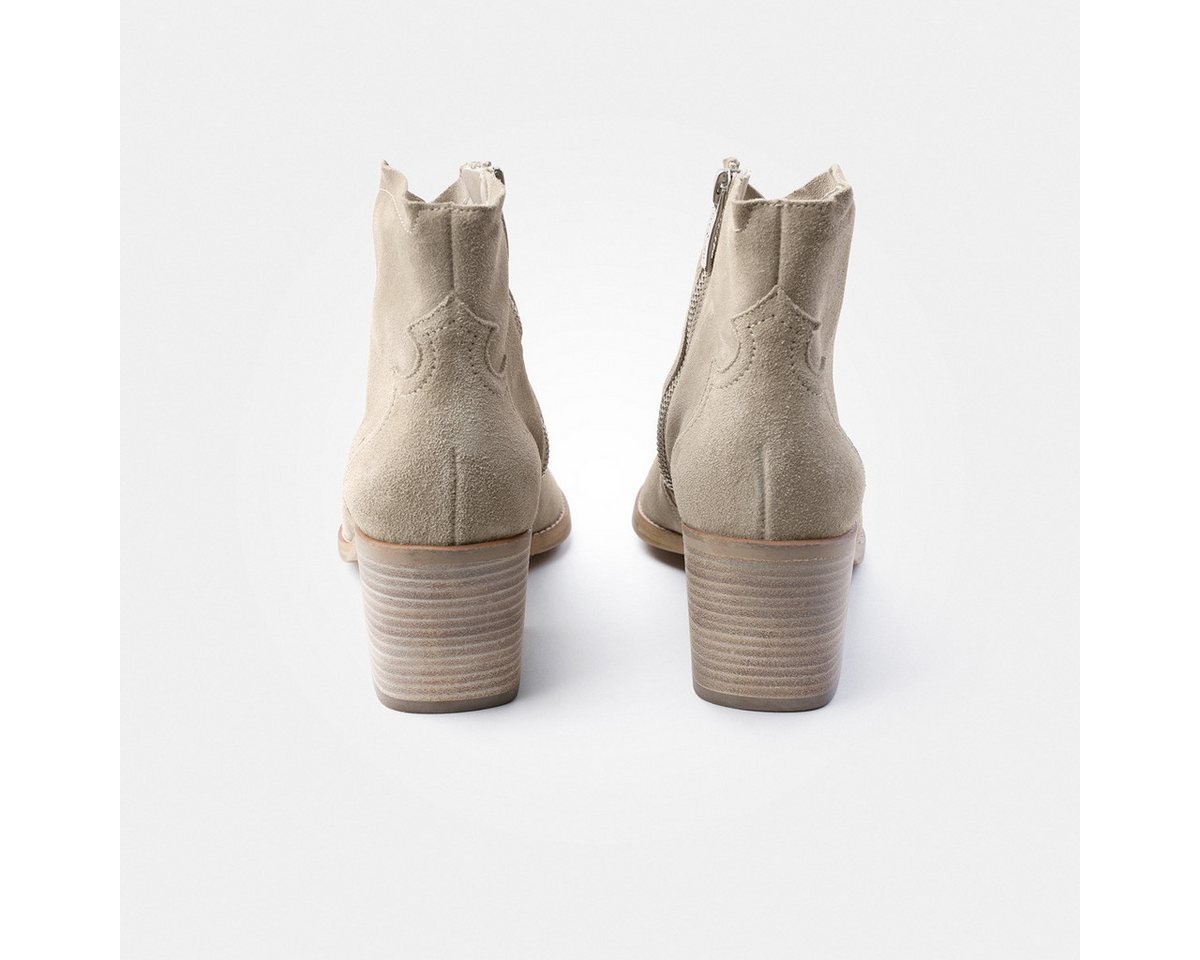 Paul Green Paul Green 8110-020, Stiefeletten, Beige, Damen Stiefelette – Bild 4 von 5