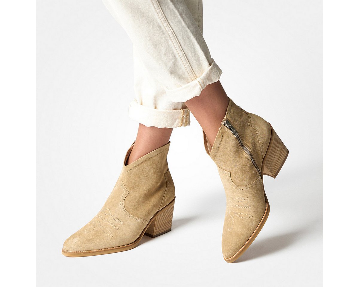 Paul Green Paul Green 8110-020, Stiefeletten, Beige, Damen Stiefelette – Bild 5 von 5