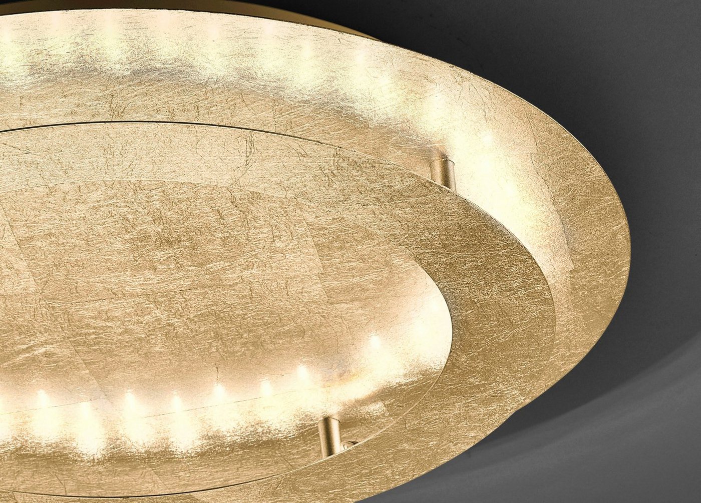 Paul Neuhaus Deckenleuchte NEVIS, LED fest integriert, Warmweiß, LED – Bild 3 von 4