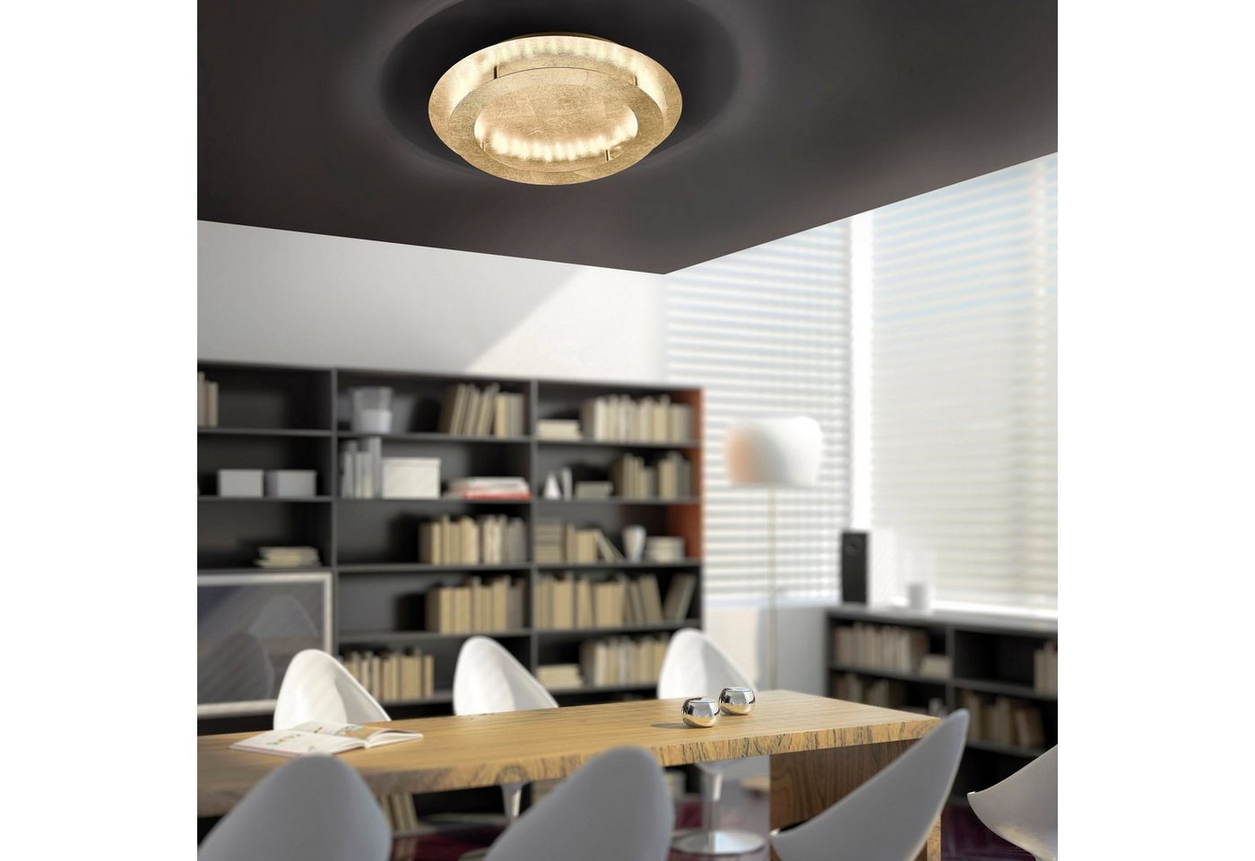 Paul Neuhaus Deckenleuchte NEVIS, LED fest integriert, Warmweiß, LED – Bild 4 von 4