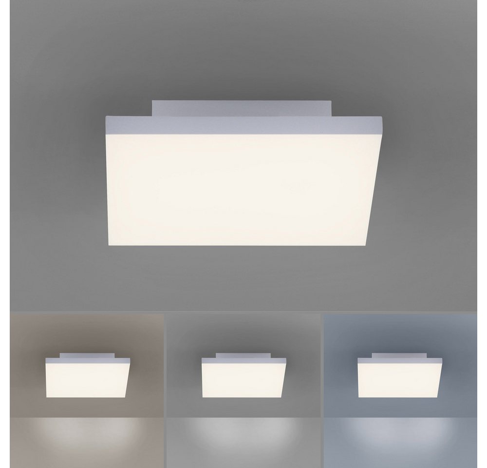 Paul Neuhaus LED Deckenleuchte LED Deckenlampe FRAMELESS, CCT-Farbtemperaturregelung, Dimmfunktion, 1x LED Board 17W, Warmweiß bis Kaltweiß, CCT Farbwechsel dim – Bild 4 von 5