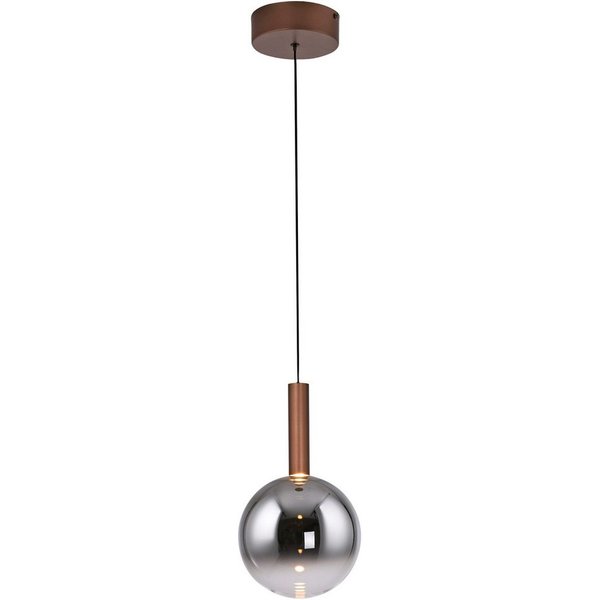 Paul Neuhaus LED Pendelleuchte BOWL, Memoryfunktion, LED fest integriert, Warmweiß, Dimmbar über Lichtschalter, Memory, Höhenverstellbar, Rauchgläser