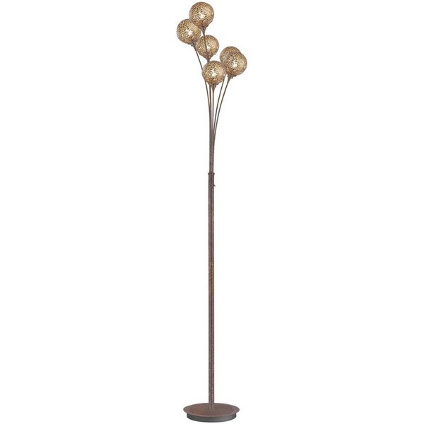 Paul Neuhaus Stehlampe GRETA, ohne Leuchtmittel, ExklusiveG9, Schalter, Kippschalter