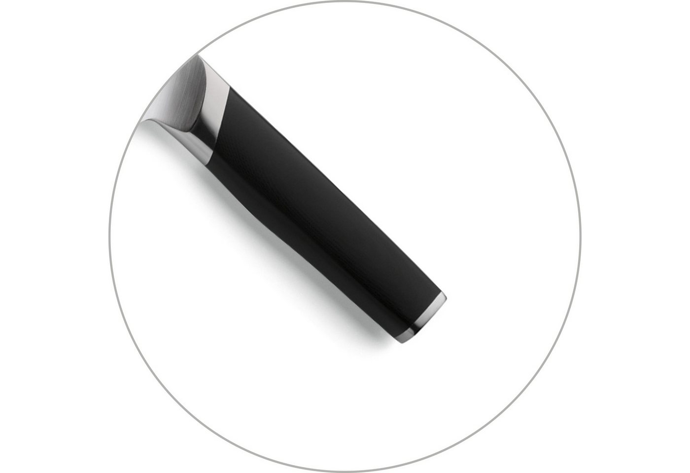 Paul Wirths Gemüsemesser CERASTEEL, lasergeschweißte Cermetklinge, sehr lange, extrem scharf – Bild 3 von 5