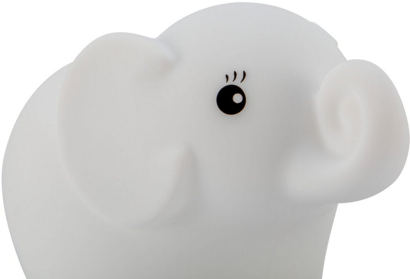 Pauleen LED Nachtlicht Night Elephant, Farbsteuerung, Farbwechsel, Nachtlichtfunktion, LED fest integriert, Farbwechsler, LED-Modul, Elefant, BPA-Frei, Farbwech – Bild 4 von 5