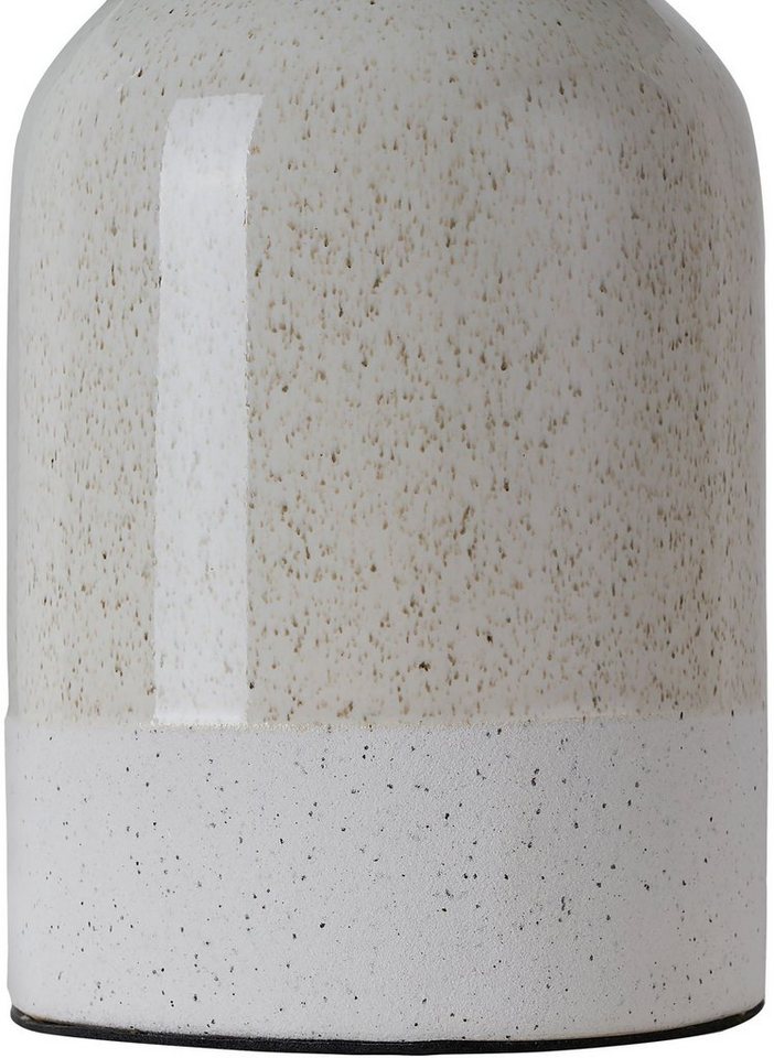 Pauleen LED Tischleuchte Sandy Glow, Leuchtmittel wechselbar, Warmweiß, E14, 3step dimmbar, Keramik, Stoffschirm Leuchtmittel inklusive – Bild 5 von 5