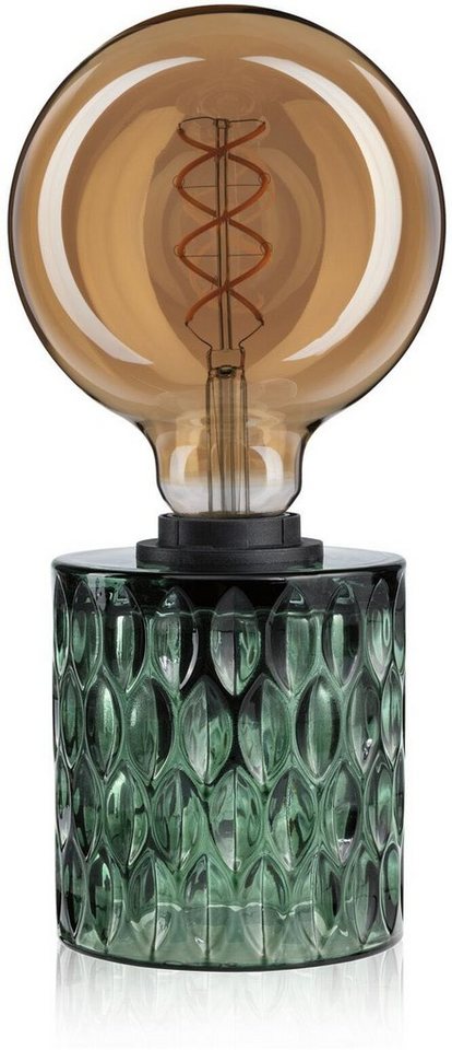Pauleen Tischleuchte Crystal Magic, Ein-/Ausschalter, Leuchtmittel wechselbar, Extra-Warmweiß, E27, inklusive Leuchtmittel, dimmbar – Bild 4 von 5