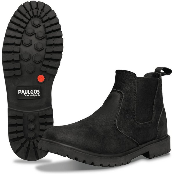 PAULGOS Herren Chelsea Boots, Stiefeletten Größe 39-47 in 3 Farben Chelseaboots