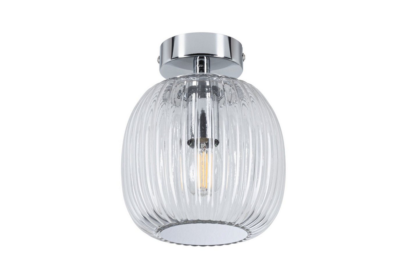 Paulmann Deckenleuchte Ruya IP44 E14 230V max. 20W Glas, ohne Leuchtmittel – Bild 2 von 5
