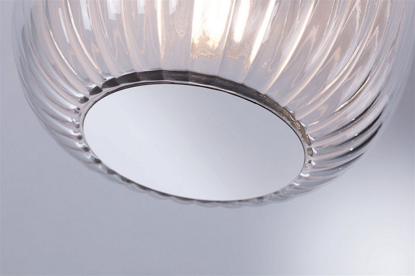 Paulmann Deckenleuchte Ruya IP44 E14 230V max. 20W Glas, ohne Leuchtmittel – Bild 4 von 5
