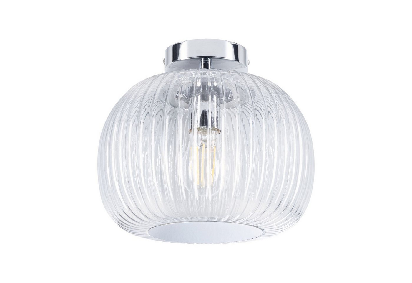 Paulmann Deckenleuchte Ruya IP44 E27 230V max. 60W Glas, ohne Leuchtmittel – Bild 3 von 5