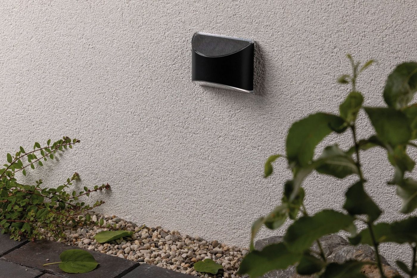 Paulmann LED Außen-Wandleuchte Elliot, LED fest integriert, Warmweiß – Bild 4 von 5