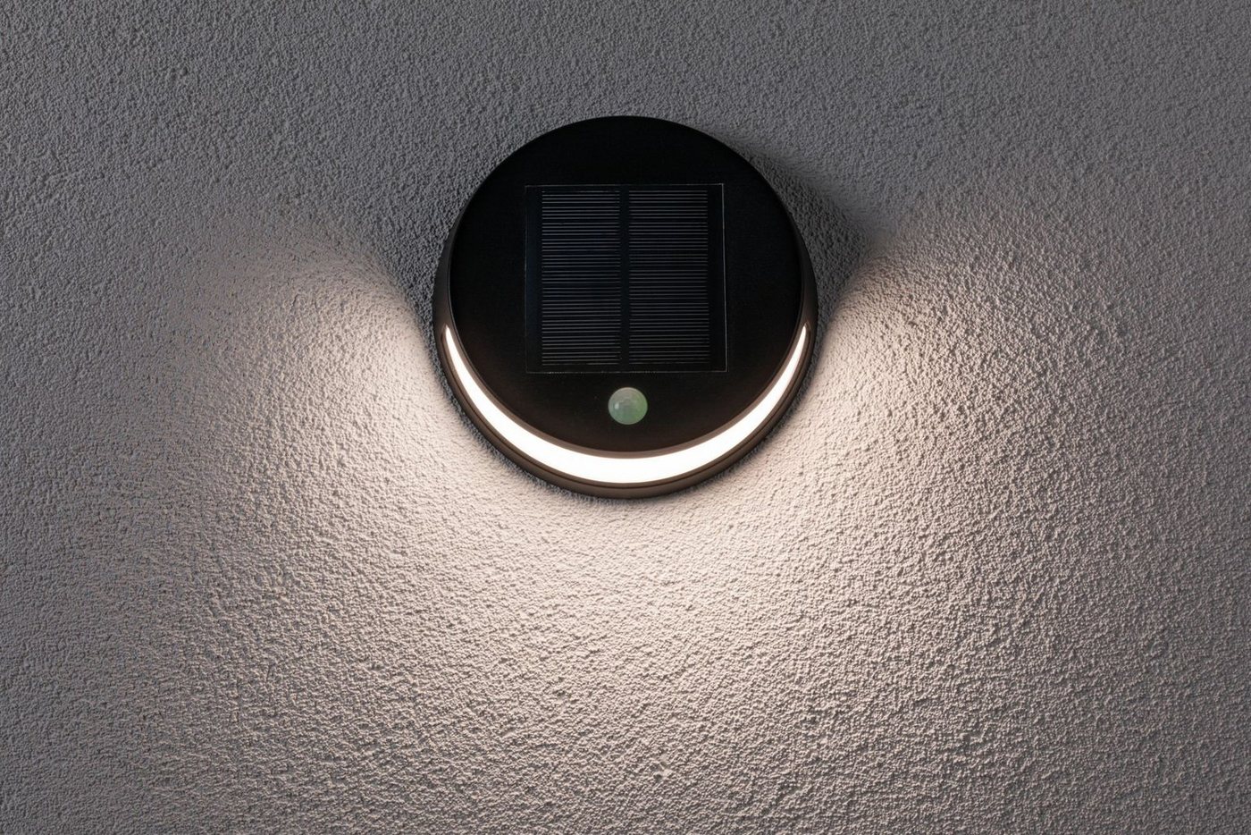Paulmann LED Außen-Wandleuchte Helena, Bewegungsmelder, LED fest integriert, Warmweiß, LED-Board, Solar, mit Bewegungsmelder – Bild 5 von 5