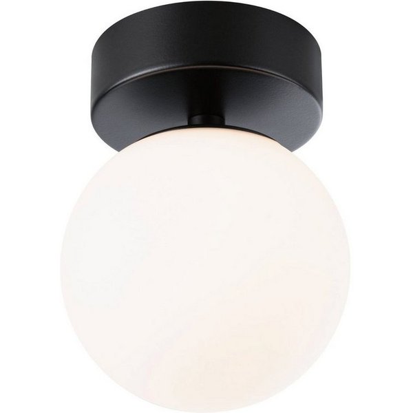 LED-Deckenleuchte rund 5W schwarz satin