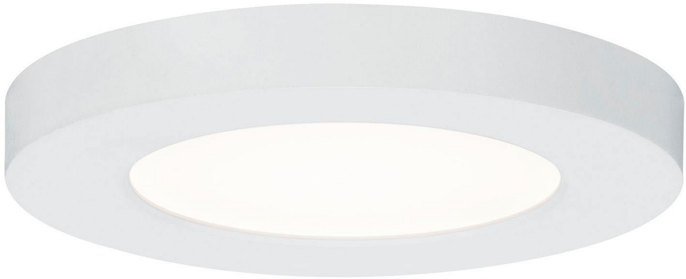 Paulmann LED Einbauleuchte LED Einbaupanel Cover-it rund 3.000K Weiß matt, LED fest integriert, Warmweiß, LED Einbaupanel Cover-it rund 3.000K Weiß matt – Bild 2 von 5
