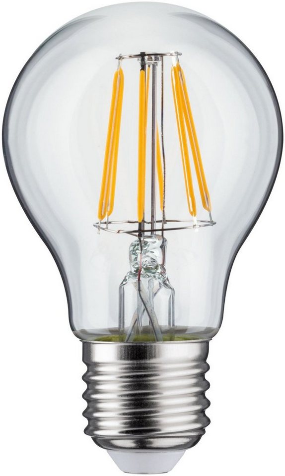 Paulmann LED-Filament 4er Pack 7W E27 klar 2700K, E27, 4 St., Warmweiß – Bild 2 von 5