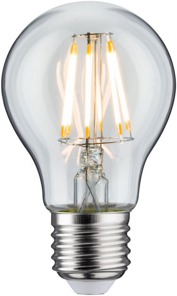 Paulmann LED-Filament 4er Pack 7W E27 klar 2700K, E27, 4 St., Warmweiß – Bild 3 von 5