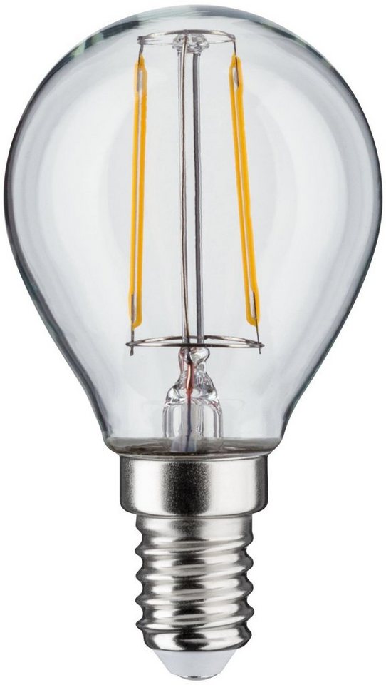 Paulmann LED-Filament 5er Pack 4,8W Tropfen E14 klar dimmbar 2700K, E14, 5 St., Warmweiß – Bild 2 von 5
