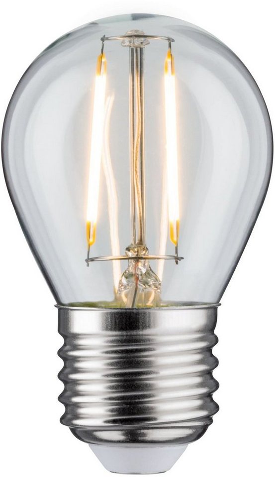 Paulmann LED-Filament Tropfen, E27, 5 St., Warmweiß, 5er Pack2,6W, E27 klar 2700K – Bild 3 von 5