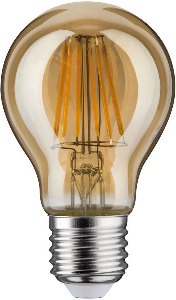 Paulmann LED-Leuchtmittel 3er Pack 6,5 W goldlicht, E27, 3 St., Warmweiß – Bild 3 von 5