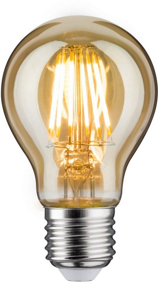 Paulmann LED-Leuchtmittel 3er Pack 6,5 W goldlicht, E27, 3 St., Warmweiß – Bild 4 von 5