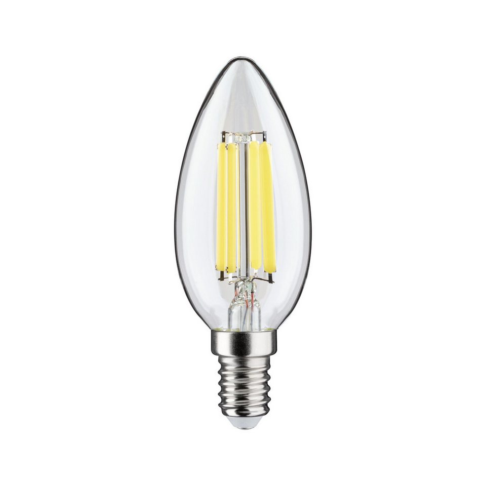 Paulmann LED-Leuchtmittel Efficient-Line Filament 230V LED Kerze E14 1 St. 525lm 2,5W 4000K Klar, E14, 1 St., Neutralweiß – Bild 4 von 5
