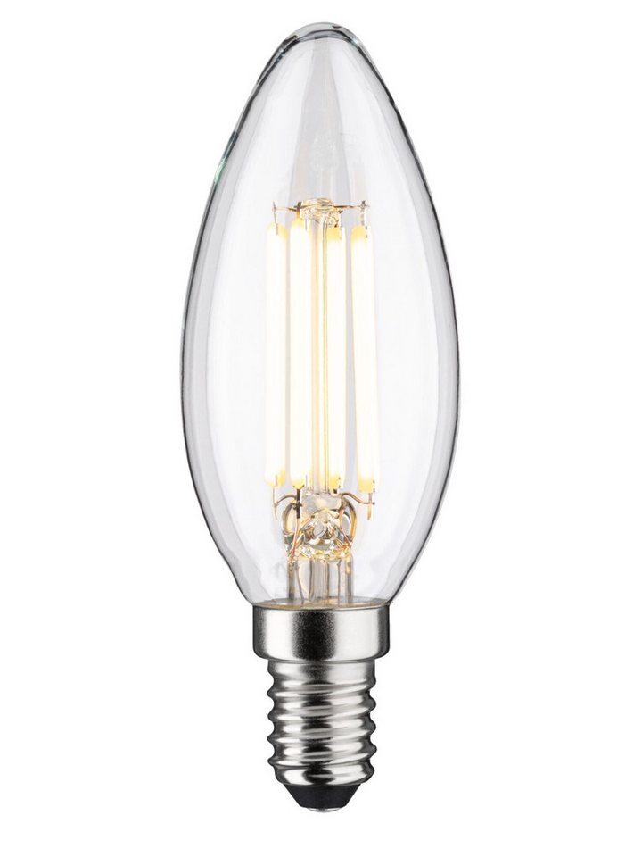Paulmann LED-Leuchtmittel Efficient-Line Kerze 840lm 4W 3000K klar 230V, E14, 1 St., Warmweiß – Bild 4 von 5