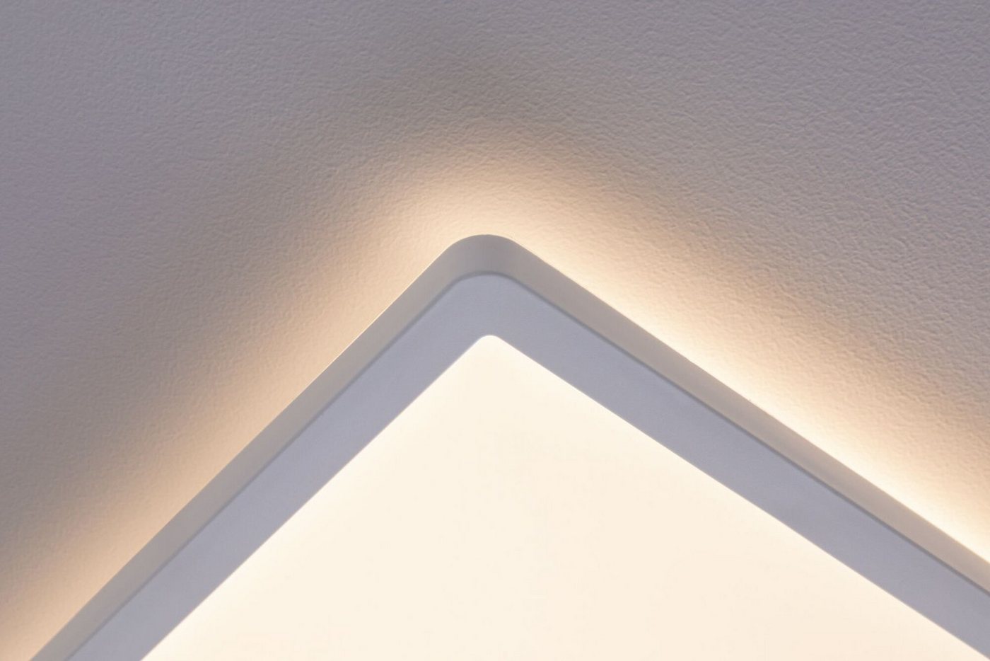 Paulmann LED Panel Atria Shine 3000K IP20 eckig, LED fest integriert, Warmweiß, Backlight – Bild 4 von 5