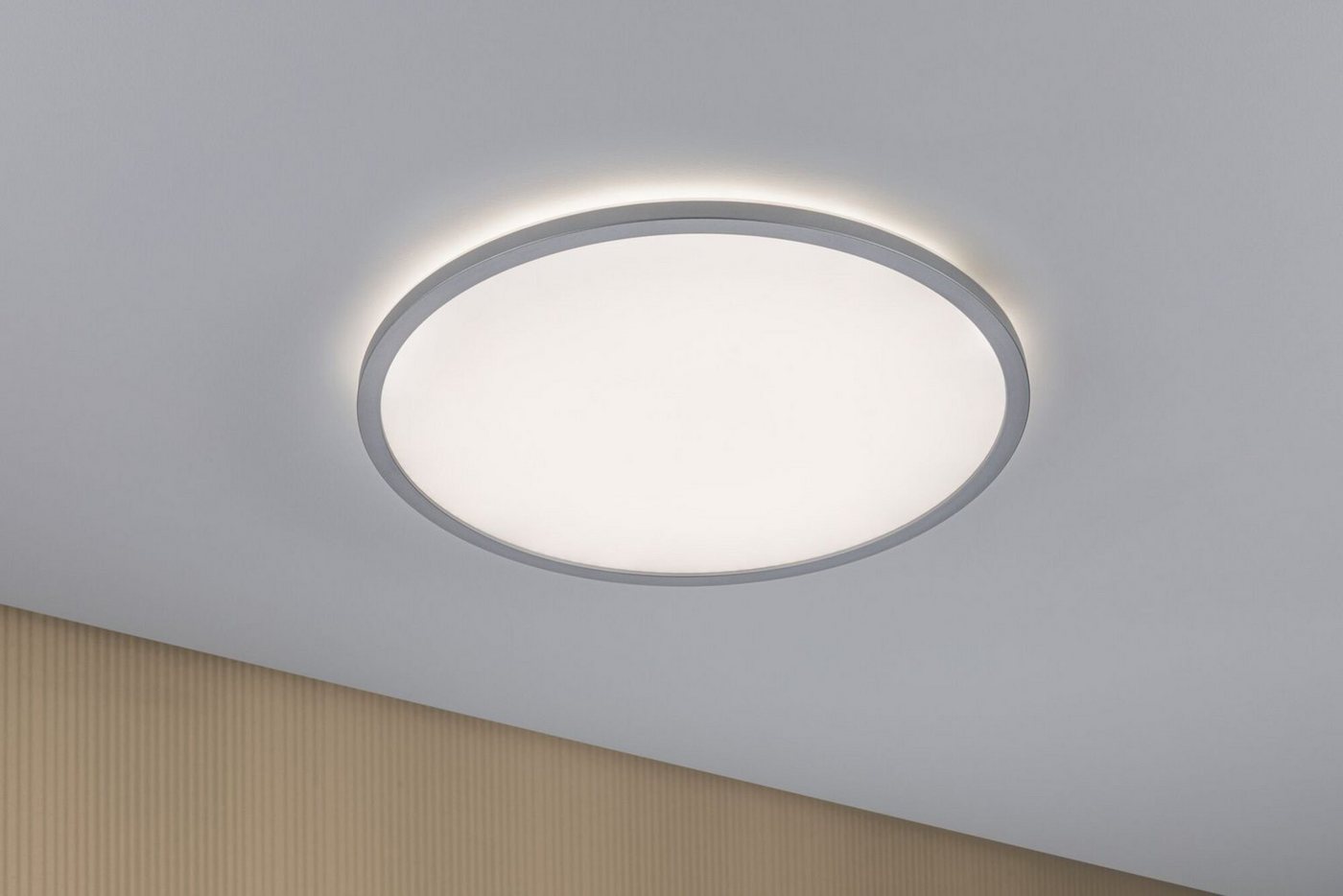 Paulmann LED Panel Atria Shine 3000K IP20 rund, LED fest integriert, Warmweiß, Backlight – Bild 4 von 5