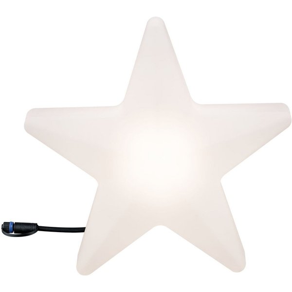 Paulmann LED Stern Plug & Shine, Plug & Shine, LED fest integriert, Warmweiß, IP67 3000K 24V