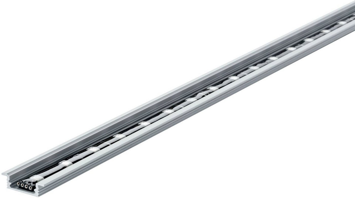 Paulmann LED-Streifen Floor Profil mit Diffusor 100cm Alu eloxiert, Satin,Alu/Kunststoff Alu – Bild 3 von 5